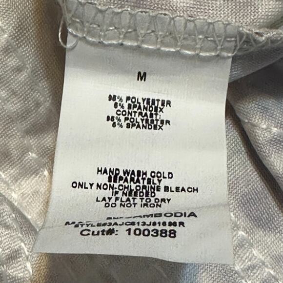 Ava & Grace Short Sleeve Floral Dress Medium Fit & Flare Sequined Metallic Party - Picture 10 of 10